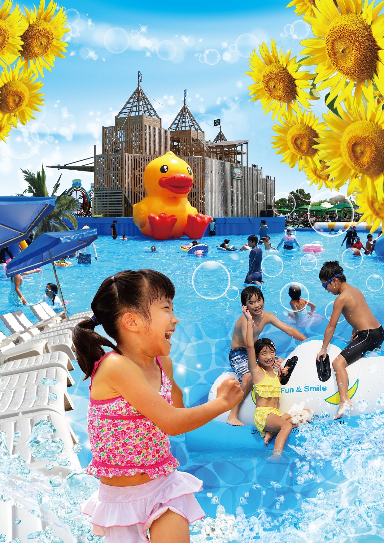 伊豆ぐらんぱる公園の夏休み！7/15（土）～【DAY】ウォーターランドぷるぷる【NIGHT】ナイトぷるぷるOPEN 伊豆シャボテン動物公園グループ ご来園者の笑顔のために