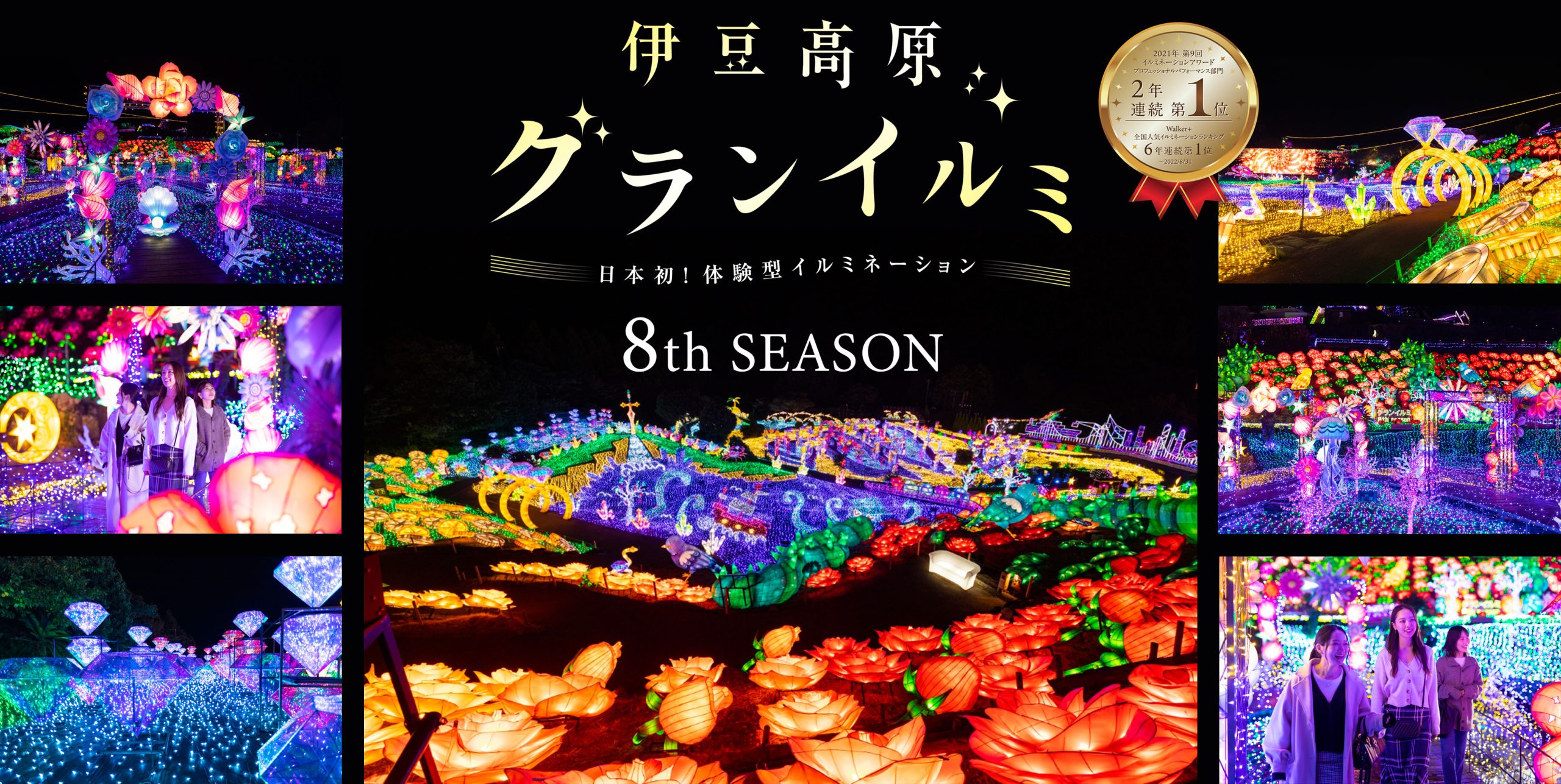 日本初！体験型イルミネーション～「伊豆高原グランイルミ～8th SEASON ...